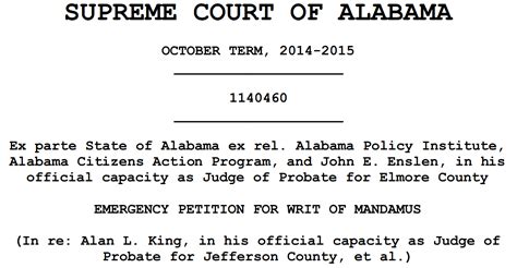 Joe My God Alabama State Supreme Court Orders Stop To Same Sex Marriages