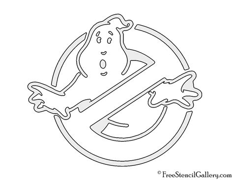 Ghostbusters Logo Stencil | Free Stencil Gallery