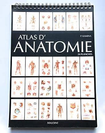 Atlas D Anatomie Planches Kamina P Amazon Mx Libros