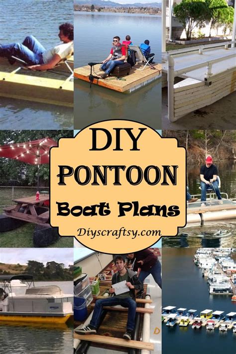 16 DIY Pontoon Boat Plans You Can Make Easily | Small pontoon boats ...