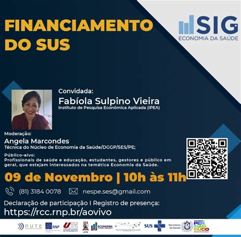 Sig Economia Da Sa De Debate Tema Sobre Financiamento Do Sus Bvs