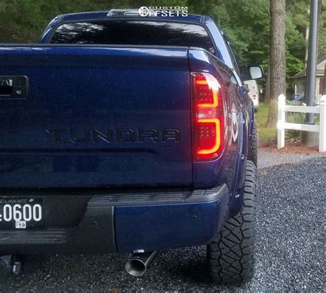 2014 Toyota Tundra With 20x10 18 Fuel Crush And 35 12 5r20 Nitto Ridge Grappler And Suspension