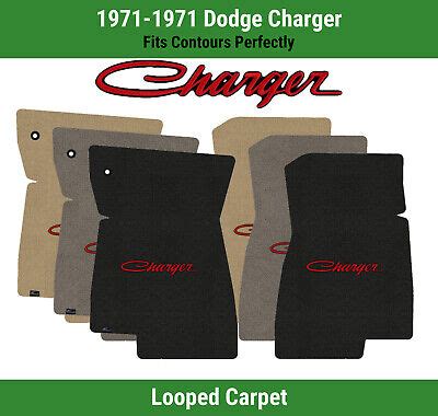 Lloyd Classic Loop Front Carpet Mats For Dodge Charger W Red Black