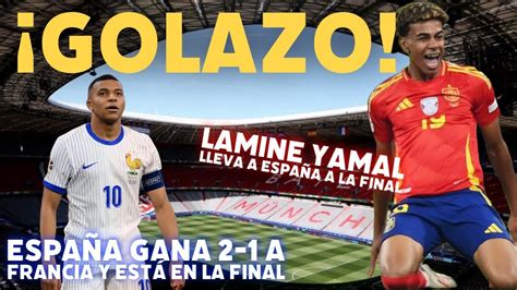 Lamine Yamal marca un golazo España sueña con su cuarta Eurocopa