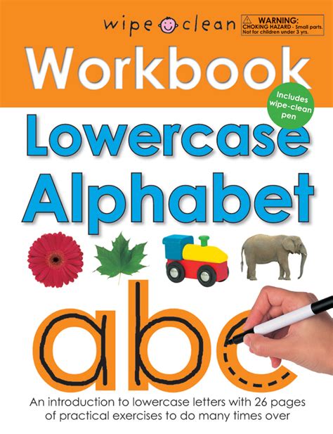 Wipe Clean Workbook Lowercase Alphabet Priddy Books