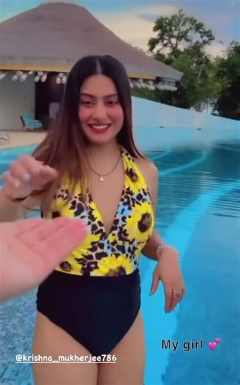 Bride To Be Krishna Mukherjee Slays In A Printed Bikini Set On Her Bachelorette Party In Phuket