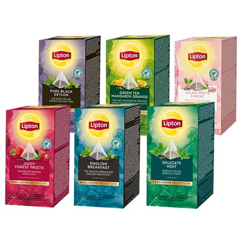 Coffret de Thés Pack découverte Lipton Exclusive Sélection