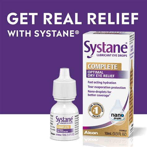 Systane Complete Dry Eye Care Symptom Relief Eye Drops Twin Pack