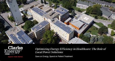 Optimizing Energy Efficiency In Healthcare Chp And Local Power Solutions