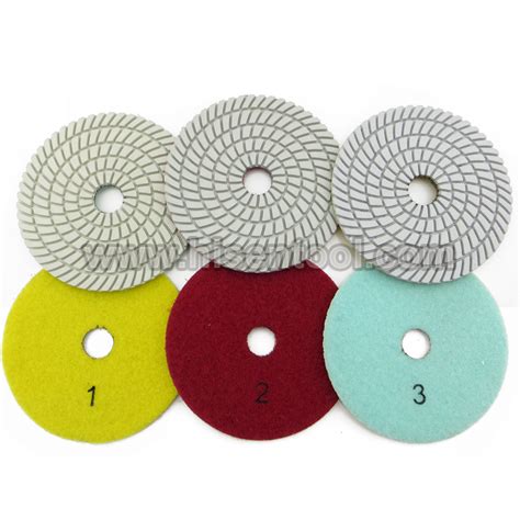 Steps Dry Polishing Pads For Stone China Steps Polishing Pads And