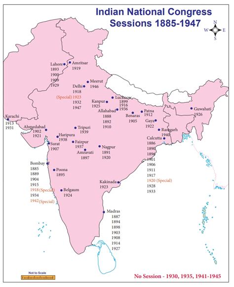 Nationalism In India Map Pointing