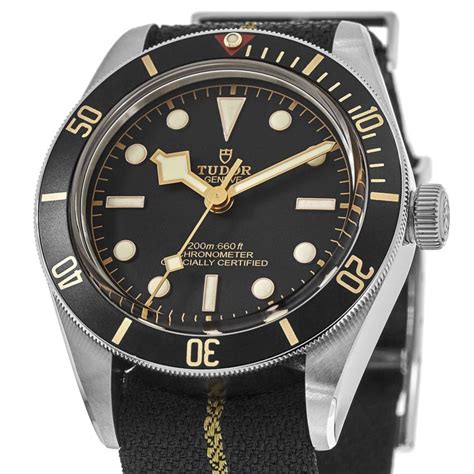 Tudor Black Bay Fifty Eight Black Dial Fabric Strap Men S Watch M79030N