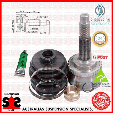 Front Axle Joint Kit Drive Shaft Suit NISSAN Almera I N15 1 6 ALMERA