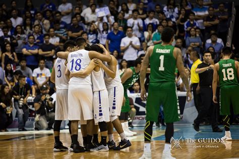 Blue Eagles End Their Season 79 Run Bowing To The Dlsu Green Archers