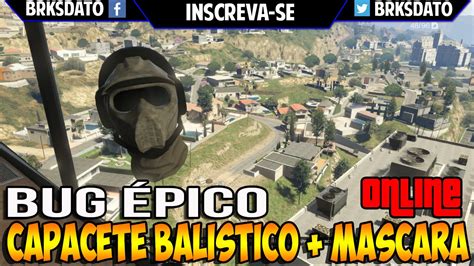 GTA V ONLINE BUG CAPACETE BALISTICO MASCARA NA 1 18 PS3 XBOX360