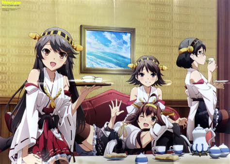 Both Sides B2 Poster Yatsuori Set Tea Set Bed Kantai