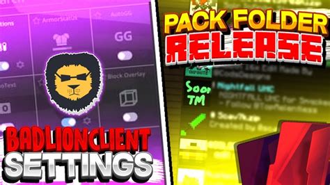 Badlion Client Settings Release Texture Pack Folder Release