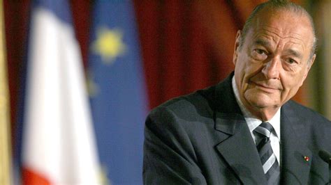 Lancien président français Jacques Chirac est mort Vision Guinee