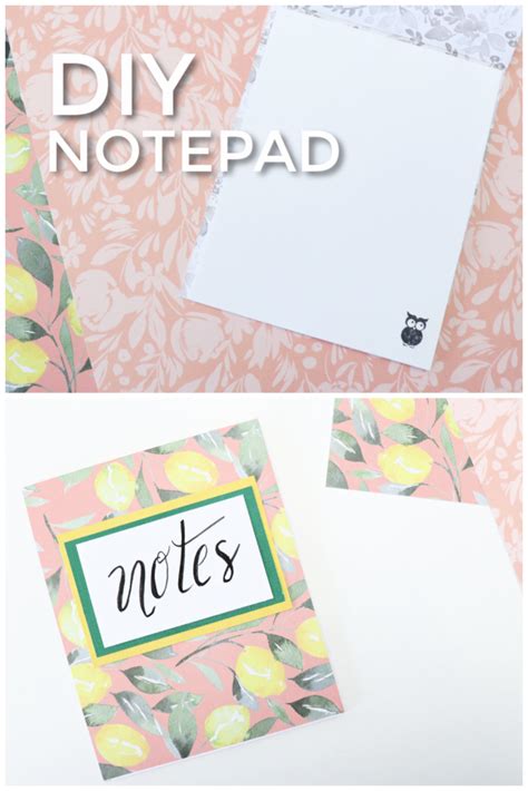 Easy DIY Notepad Using Scrap Paper Creative Ramblings