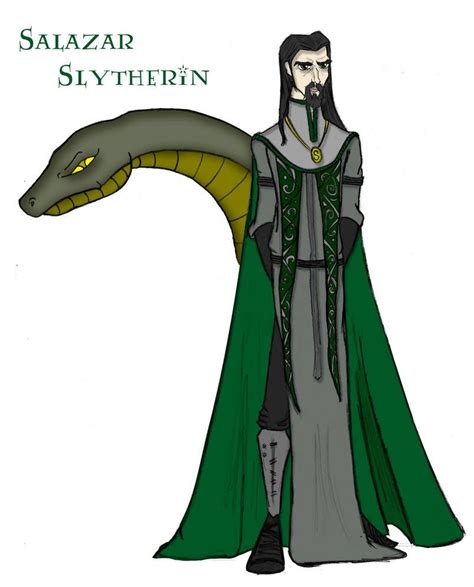 Salazar Slytherin Color By Juan026 On Deviantart Slytherin Hogwarts