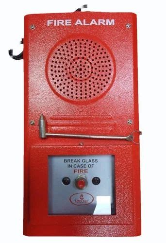 Mild Steel Agni Fire Alarm Hooter For Offices At Rs 320 In Gauri Bazar