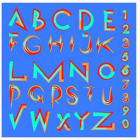 Alphabet Im Genes De Stock De Arte Vectorial Depositphotos