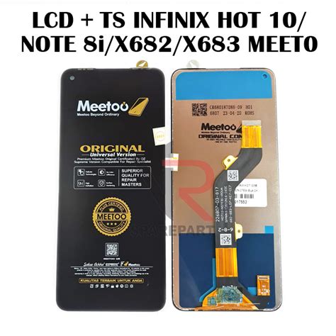 Jual LCD INFINIX HOT 10 X682B X682C FULLSET TOUCHSCREEN Shopee Indonesia