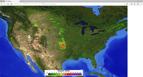 Live Doppler Radar Weather Map