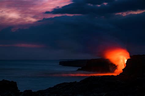 Lava Viewing at Hawaii Volcanoes National Park - Travel Caffeine