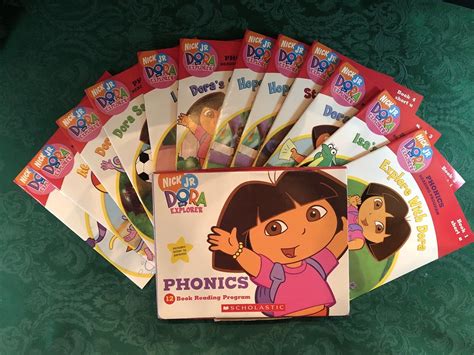 Nick Jr DORA THE EXPLORER 12 Book Boxed Set Phonics Reading Program Pack for Sale - Fleetwoodmac.net