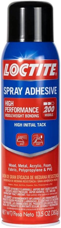 135 Oz Loctite 2235317 Loctite High Performance Spray Adhesive Arts Crafts And Sewing