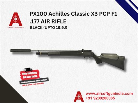 Precihole PX100 Achilles Classic X3 Air Rifle With Suppressor Buy Now