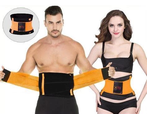 Slim Fit Hot Shaper Adjustable Waist Unisex Power Belt For Men And