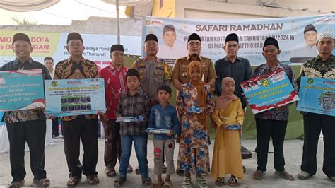 Safari Ramadhan Pemko Medan Tahun H M Di Masjid Al Atthoharoh