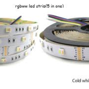 Whats Difference Between RGBW And RGBWW Led Strip RGBW 4in 1 LED