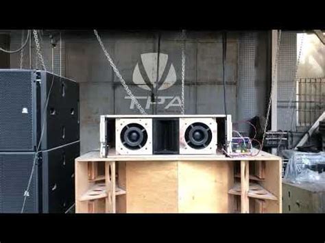 Wow Sound Test 2 For New TP 920 Dual 10 Line Array System By TPA