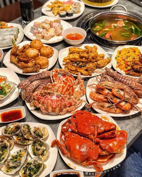 Review buffet hải sản Cửu Vân Long: địa chỉ, menu, bảng giá