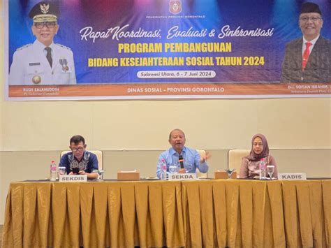 Pemprov Gelar Rakor Evaluasi Dan Sinkronisasi Program Pembangunan