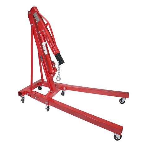 Buy Dragway Tools Ton Folding Hydraulic Engine Hoist Cherry Picker