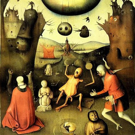 Psychonauts By Hieronymus Bosch Stable Diffusion Openart