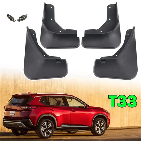 Garde Boue Avant Et Arri Re Moul 4 Pi Ces Pour Nissan Rogue X Trail T33