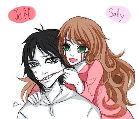 Jeff The Killer And Sally Best Creepypasta Characters