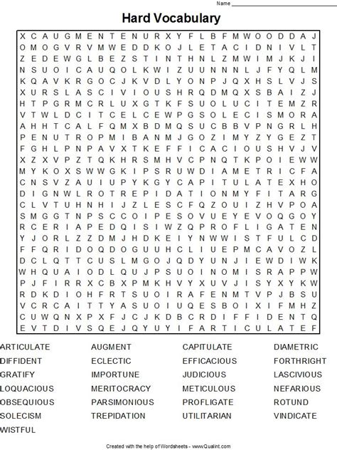 Daily Printable Word Search