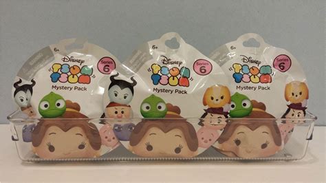 Disney Tsum Tsum Mystery Pack Series 6 Blind Bag Opening Part 2 Youtube