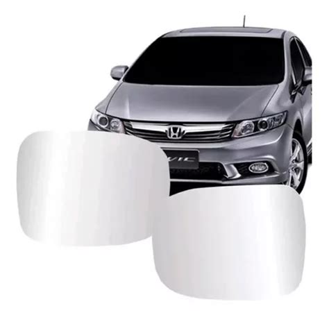 Lente Espelho Refil Retrovisor Honda New Civic Mercadolivre