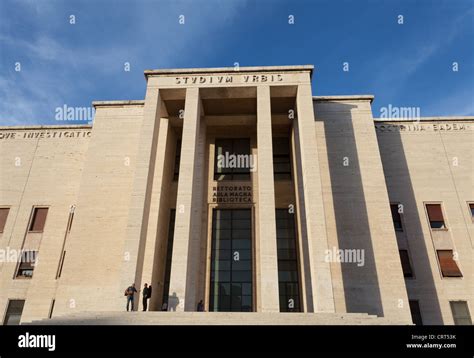 Universita Roma Hi Res Stock Photography And Images Alamy