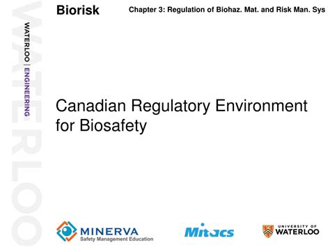 Ppt Chapter Regulation Of Biohazardous Material And Risk