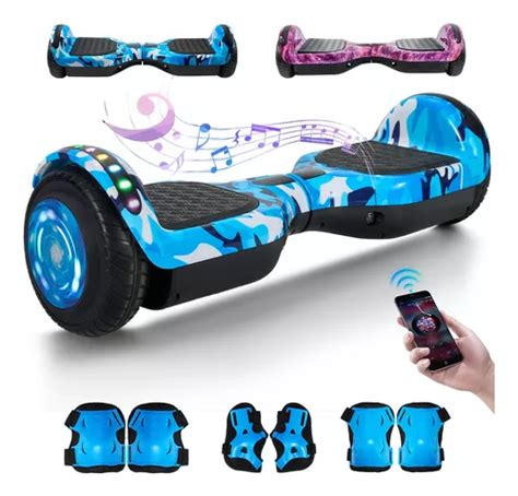 Hoverboard Patineta Electrica Bluetooth Luces Led Hoverstar Env O Gratis