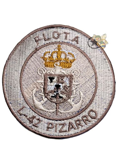 Parche L 42 Pizarro árido Brigada Ventura Venta de equipación