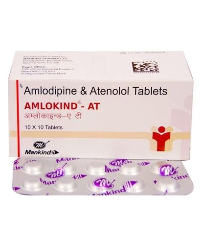 Amlodipine And Atenolol Tablets General Medicines At Best Price In